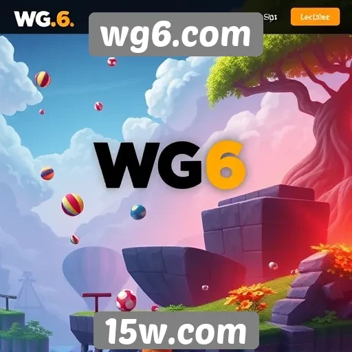 novidades na interface do site de jogos wg6.com